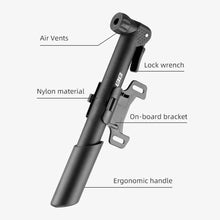 Load image into Gallery viewer, 1PC Portable Mini Bike Pump Mountain Road Bike Pump Suitable For American French Air Nozzle Riding Accessories
