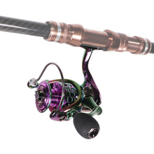 Load image into Gallery viewer, All Metal Colorful Electroplated Spinning Wheel 14+1 Bearing Long Cast Sea Rod Fishing Line Wheel Perch Tip Snakehead Fishing Accessories
