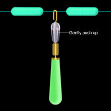 Load image into Gallery viewer, 100PCS Silicone Quick Sub Clip Copper Head Rotating Anti-Winding Float Seat Removable Replacement Fish Mark Connector Fishing Gear Accessories

