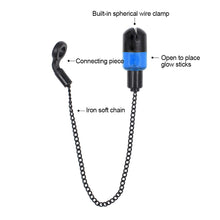 Load image into Gallery viewer, 1PC Simple Metal-Sprayed Soft Chain Rocker Need To Match Glow Stick Fishing Alarm Signal Assembly Fishing Accessories
