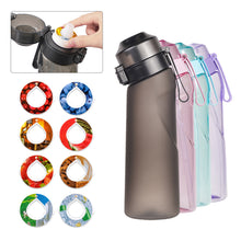 Load image into Gallery viewer, 650ML Outdoor Sports Fitness Water Bottle With Multi-Flavor Fragrance Ring Flavorable Drinking Water Artifact Large Capacity Sippy Bottle
