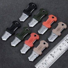 Load image into Gallery viewer, Outdoor Portable Beetle Mini Knife Unopened Edge Molle System EDC Portable Tool Webbed Buckle Outdoor Survival Gadget
