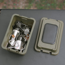 Load image into Gallery viewer, 1.1L Outdoor Multi-Functional Mini Paper Box Moisture-Proof Dust-Proof Desktop Debris Camping Seasoning Bottle Storage Box
