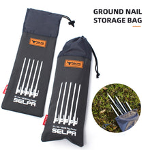 Load image into Gallery viewer, 40CM Ground Nail Storage Bag Outdoor Camping Tent Nail Pull Bag Fragmentary Tools Oxford Cloth Storage Package
