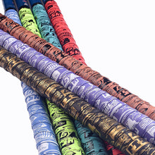 Load image into Gallery viewer, 2M PU Printed Fishing Rod Wrap Strap Pressed Keel Hand Rubber Elastic Comfortable Non-Slip Sweatband
