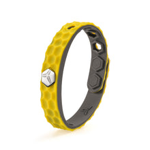 Load image into Gallery viewer, Hexagon Grain Silicone Negative Ion Bracelet Anti-Static Black Technology Energy Sport Adjustable Bracelet Basketball Star Model
