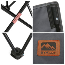 Load image into Gallery viewer, Outdoor Foldable Portable Picnic Camping Chair Sketching Stool 600D Oxford Cloth Bearing 100KG Fishing Chair
