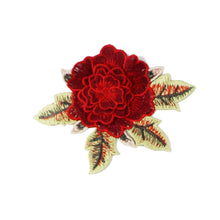 Load image into Gallery viewer, 12*9.5cm Embroidery Flower Patch Applique DIY Crafts Sticker for Dress Bag Clothes Accessories Badges Sew On Sewing Accessories
