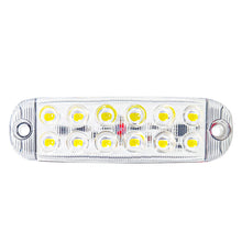 Load image into Gallery viewer, 12LED 12-80V Car Truck Strobe Trailer Clearance Flash Lamp Flashing Warning Strobe LED Light Bar Lamp Warning Light
