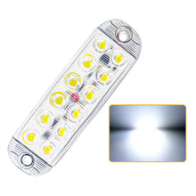 Load image into Gallery viewer, 12LED 12-80V Car Truck Strobe Trailer Clearance Flash Lamp Flashing Warning Strobe LED Light Bar Lamp Warning Light
