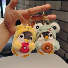 Load image into Gallery viewer, 10CM Little Penguin Keychain Doll Pendant Cute Penguin Doll Plush Toy Birthday Gifts Mini Animal Plush Doll Keychain
