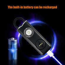 Load image into Gallery viewer, Self Defense Alarm 130dB Anti-wolf Alert for Girl Child Women Carrying Scream Loud Panic Alarm Emergency Alarm Keychain
