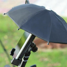 Load image into Gallery viewer, 1PC Mobile Phone Holder Motorcycle Bicycle Umbrella Portable Waterproof Mini Parasol Waterproof Anti-permeability Toy Umbrella
