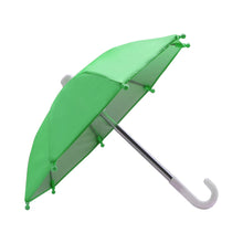 Load image into Gallery viewer, 1PC Mobile Phone Holder Motorcycle Bicycle Umbrella Portable Waterproof Mini Parasol Waterproof Anti-permeability Toy Umbrella
