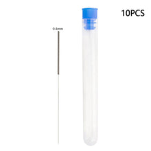Load image into Gallery viewer, 10pcs 3D Printer Tools Stainless Steel Nozzle Cleaning Needles E3D V6 Nozzle MK8 Nozzle Drills Needle For 3D Printer Ender 3 V2
