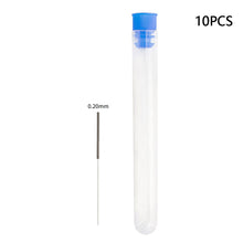Load image into Gallery viewer, 10pcs 3D Printer Tools Stainless Steel Nozzle Cleaning Needles E3D V6 Nozzle MK8 Nozzle Drills Needle For 3D Printer Ender 3 V2
