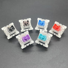 Load image into Gallery viewer, Switch Mechanical Keyboard Switch 3Pin Clicky Linear Tactile Silent Switches RGB LED SMD Gaming Compatible With MX Switch
