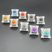 Load image into Gallery viewer, Switch Mechanical Keyboard Switch 3Pin Clicky Linear Tactile Silent Switches RGB LED SMD Gaming Compatible With MX Switch
