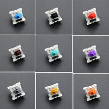 Load image into Gallery viewer, Switch Mechanical Keyboard Switch 3Pin Clicky Linear Tactile Silent Switches RGB LED SMD Gaming Compatible With MX Switch

