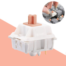 Load image into Gallery viewer, Holy Panda Tactile Keyboard Switch 3 Pin 55g 62g 67g POM Axis Mechanical Keyboard Custom Switches Hot Plug DIY GK61 TM680 Anne 2
