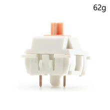 Load image into Gallery viewer, Holy Panda Tactile Keyboard Switch 3 Pin 55g 62g 67g POM Axis Mechanical Keyboard Custom Switches Hot Plug DIY GK61 TM680 Anne 2

