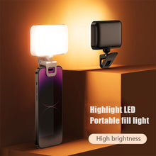 Load image into Gallery viewer, Selfie Light Clip-on LED Light for Phone Laptop Tablet Computer Phone Light for Selfie Video Conference Zoom Photography Makeup
