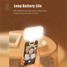 Load image into Gallery viewer, Selfie Light Clip-on LED Light for Phone Laptop Tablet Computer Phone Light for Selfie Video Conference Zoom Photography Makeup
