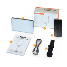 Load image into Gallery viewer, LED Mobile Phone Computer Fill-in Light Adjustable Portable LED Lamp Rechargeable Clip Fill Video Light For Live Selfie Meeting
