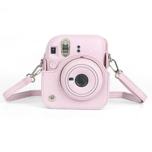 Load image into Gallery viewer, For Instax Mini 12 Camera Case PU Leather Soft Protective Case Trave Bag for Fujifilm Film Camera Bag with Shoulder Strap

