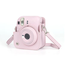 Load image into Gallery viewer, For Instax Mini 12 Camera Case PU Leather Soft Protective Case Trave Bag for Fujifilm Film Camera Bag with Shoulder Strap
