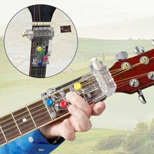 Load image into Gallery viewer, Guitar Beginner Trainer Guitar Chord Learning Tool Guitar Finger Pain-proof Attachment Practice Accessories
