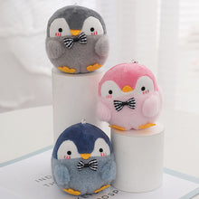 Load image into Gallery viewer, 12cm Cute Cartoon Penguin Plush Dolls Stuffed Toys Key Ring Bag Pendant Kids Toy Birthday Gifts Mini Animal Plush Doll Keychain
