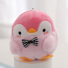 Load image into Gallery viewer, 12cm Cute Cartoon Penguin Plush Dolls Stuffed Toys Key Ring Bag Pendant Kids Toy Birthday Gifts Mini Animal Plush Doll Keychain
