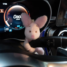 Load image into Gallery viewer, Car Suspension Decoration Plush Wiper Wye Shield Doll Cute Bowknot Cartoon Dog Car Decoration Auto Parts
