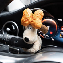 Load image into Gallery viewer, Car Suspension Decoration Plush Wiper Wye Shield Doll Cute Bowknot Cartoon Dog Car Decoration Auto Parts
