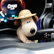 Load image into Gallery viewer, Car Suspension Decoration Plush Wiper Wye Shield Doll Cute Bowknot Cartoon Dog Car Decoration Auto Parts
