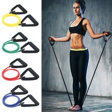 Load image into Gallery viewer, 1.2M Yoga Pull Rope TPE Fitness Training Resistance Bands Fitness Gum Elastic Bands Rubber Expander Workout Exercise Equipment Band
