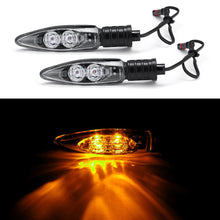 Load image into Gallery viewer, 2Pcs 12V LED Motorcycle Turn Signal Light Front Indicator Lamps For BMW R1200GS F800GS S1000RR F800R K1300S G450X F800ST
