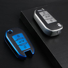 Load image into Gallery viewer, Car Key Cover Case Shell Cover Fob For Peugeot 207 208 2008 308 3008 408 508 107 301 Citroen C4 CACTUS C5 DS4 DS5
