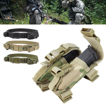 Load image into Gallery viewer, Hunting Equipment System Tactical Men Molle Waist Belt Support Security Military Combat Duty Utility Belt with Magazine Pouches
