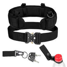 Load image into Gallery viewer, Tactical Padded Belt Men Hunting Molle Battle Belt Set War Belt Military Inner Waist Belt with Phone Tool Bag Hook
