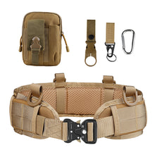 Load image into Gallery viewer, Tactical Padded Belt Men Hunting Molle Battle Belt Set War Belt Military Inner Waist Belt with Phone Tool Bag Hook
