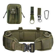 Load image into Gallery viewer, Tactical Padded Belt Men Hunting Molle Battle Belt Set War Belt Military Inner Waist Belt with Phone Tool Bag Hook
