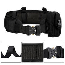 Load image into Gallery viewer, Tactical Padded Belt Men Hunting Molle Battle Belt Set War Belt Military Inner Waist Belt with Phone Tool Bag Hook
