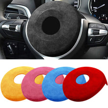 Load image into Gallery viewer, Car Steering Wheel Center Airbag Cover Trim Suede Sticker Interior Accessories For BMW F20 F22 F30 F31 F32 F33 F36 F10 M F06 F12 F13 F15 X5 X6 F16
