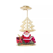 Load image into Gallery viewer, 1Pc Christmas Wrought Iron Candle Holder Decoration Ornaments Luxury Metal Candle Christmas Decoration For Home Decor
