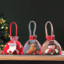Load image into Gallery viewer, 1Pc Christmas Candy Bags Santa Claus Snowman Elk Gift Packing Bags Storage Bag Party Decoration Xmas Home Decoration
