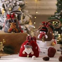 Load image into Gallery viewer, 1Pc Christmas Candy Bags Santa Claus Snowman Elk Gift Packing Bags Storage Bag Party Decoration Xmas Home Decoration
