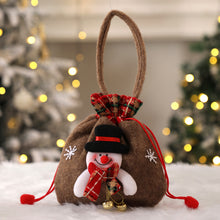 Load image into Gallery viewer, 1Pc Christmas Candy Bags Santa Claus Snowman Elk Gift Packing Bags Storage Bag Party Decoration Xmas Home Decoration
