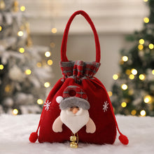 Load image into Gallery viewer, 1Pc Christmas Candy Bags Santa Claus Snowman Elk Gift Packing Bags Storage Bag Party Decoration Xmas Home Decoration
